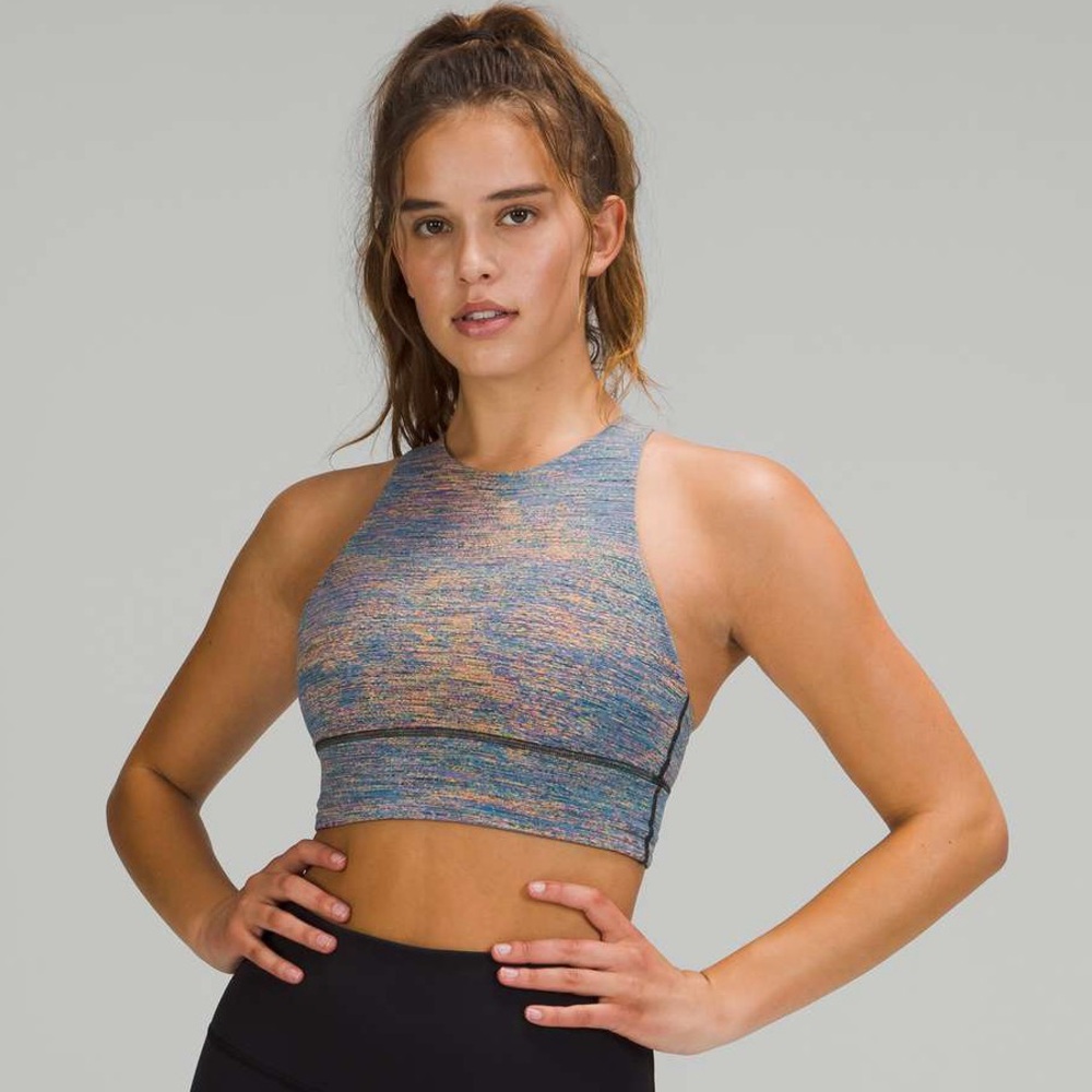 Lululemon Energy Bra High Neck Long Line *Medium Support, B–D Cup